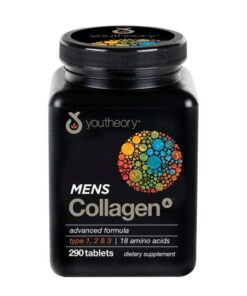 Collagen cho nam - Youtheory Mens Collagen 290 viên của Mỹ