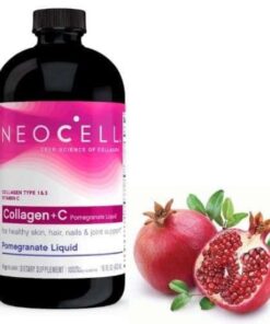 Nước uống đẹp da, ngăn ngừa lão hóa Collagen lựu + C 473ml
