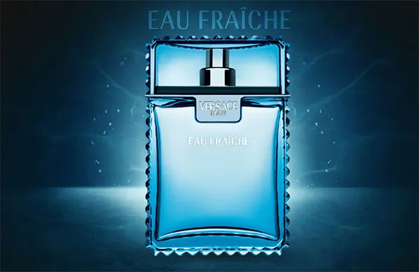 Thiết kế chai nước hoa Versace Man Eau Fraiche for men 100ml