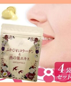 Viên uống Collagen tươi Nhật Bản chiết xuất tổ yến Soft Capsule