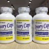 Viên uống giúp làm trắng da Glutathione Complex 1500mg Ivory Caps 60 viên của Mỹ